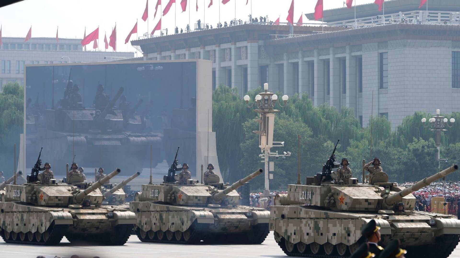 Çin'in Yeni Nesil Type 100 tankları  - Sputnik Türkiye, 1920, 03.09.2025