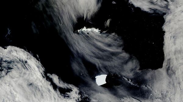 Dünyanın en büyük buzdağı A23a kırıldı - Sputnik Türkiye