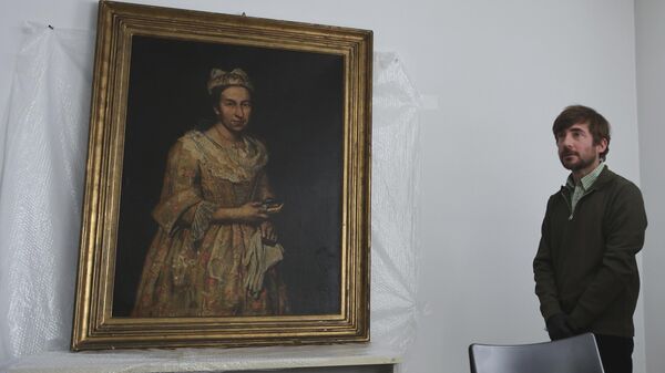 Nazilerin yağmaladığı ünlü tablo emlak ilanında görülmüştü: Tablo iade edildi - Sputnik Türkiye