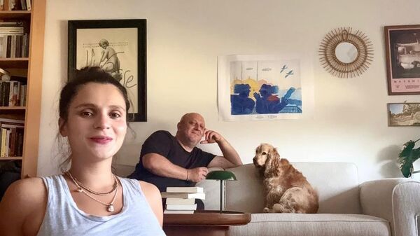 Serkan Keskin - Meriç Aral sosyal medya  - Sputnik Türkiye