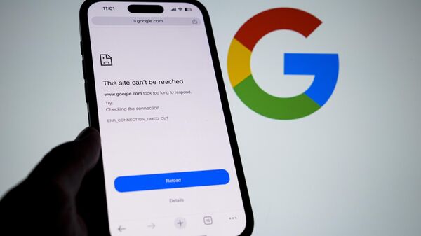 Google'daki kesinti sona erdi - Sputnik Türkiye