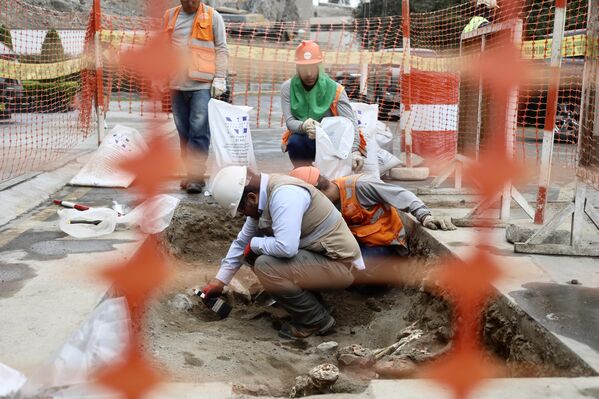 Lima çevresinde daha önce de Ychsma kültürüne ait çeşitli eserler ortaya çıkarılmıştı. - Sputnik Türkiye