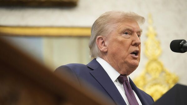 Trump, Beyaz Saray'da ABD olmadan, bütün dünya ölür dedi - Sputnik Türkiye