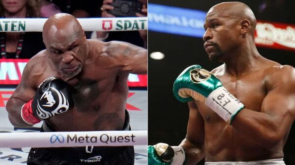Mike Tyson, Floyd Mayweather - Sputnik Türkiye