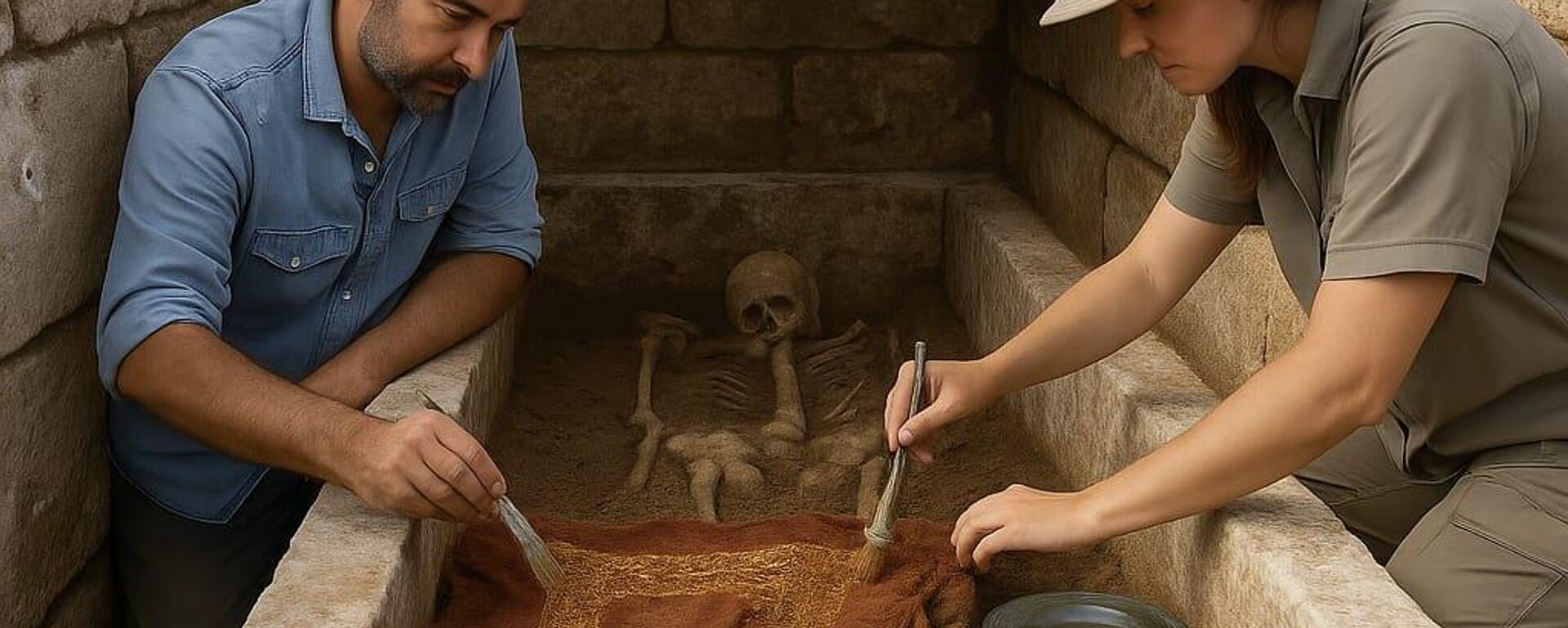 arkeolojik kazı - Sputnik Türkiye, 1920, 20.02.2026