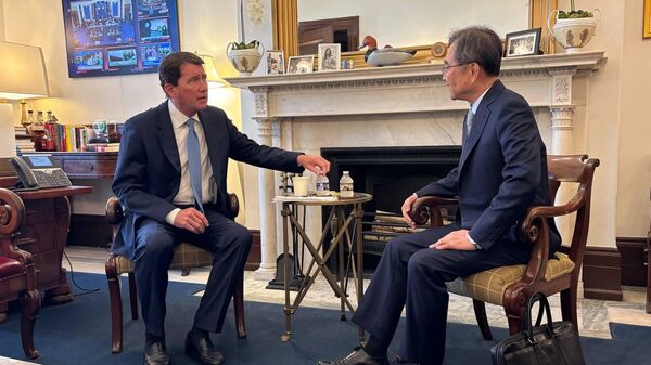 Güney Kore Dışişleri Bakanı Cho Hyun ABD ziyareti - Sputnik Türkiye