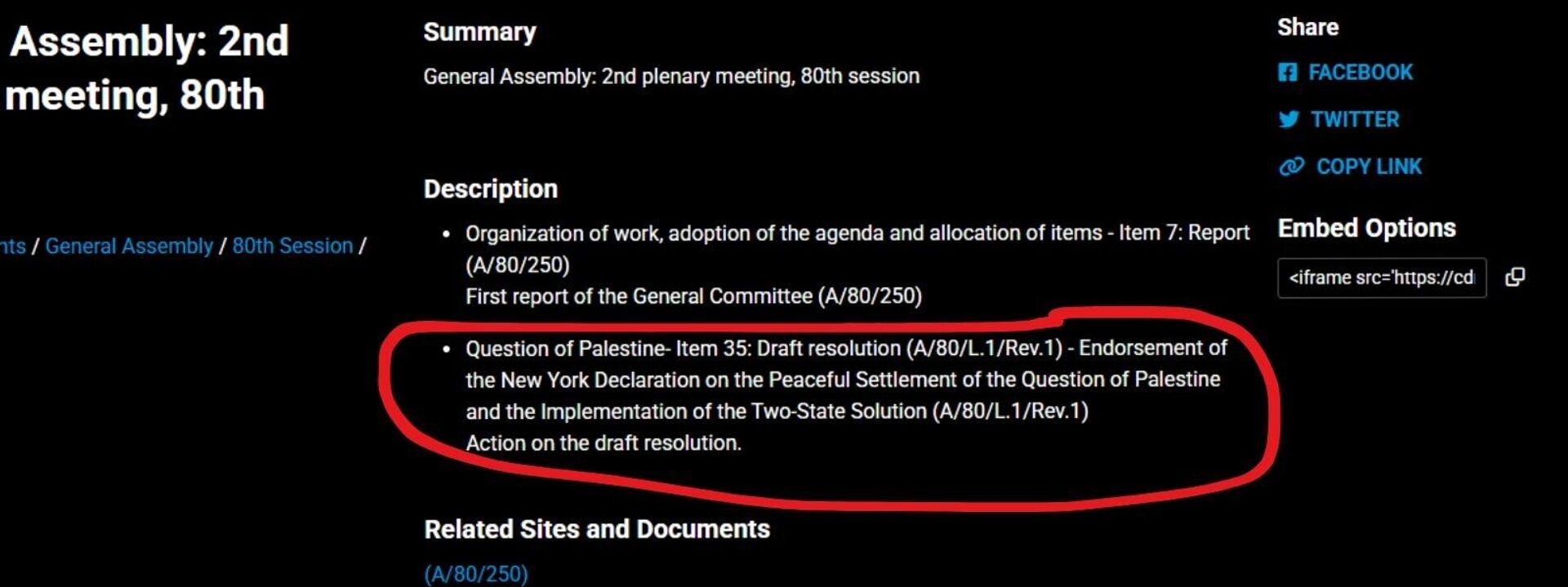 BM New York Bildirgesi Oylaması - Sputnik Türkiye, 1920, 12.09.2025