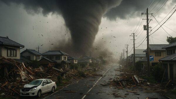 Japonya Hortum - Sputnik Türkiye