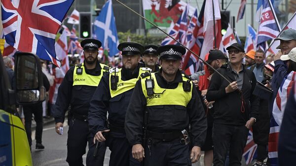 Londra'da İfade Özgürlüğü Mitingi
 - Sputnik Türkiye