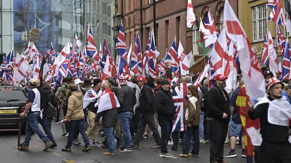 Londra'da İfade Özgürlüğü Mitingi
 - Sputnik Türkiye