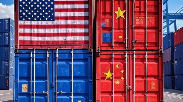 ABD-Çin Ticaret - Sputnik Türkiye