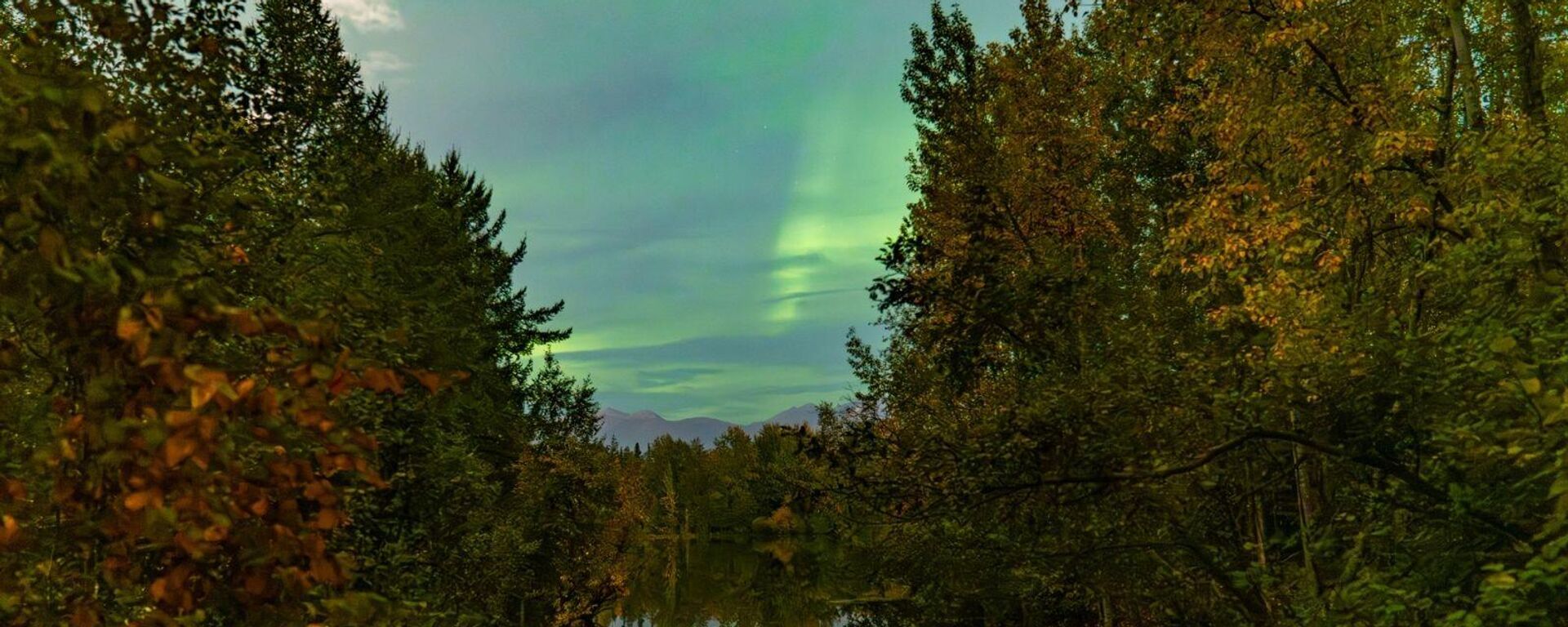 Alaska'da Kuzey Işıkları - Sputnik Türkiye, 1920, 15.09.2025