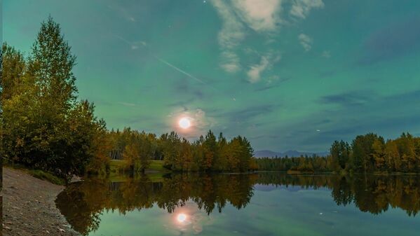 Alaska'da Kuzey Işıkları - Sputnik Türkiye