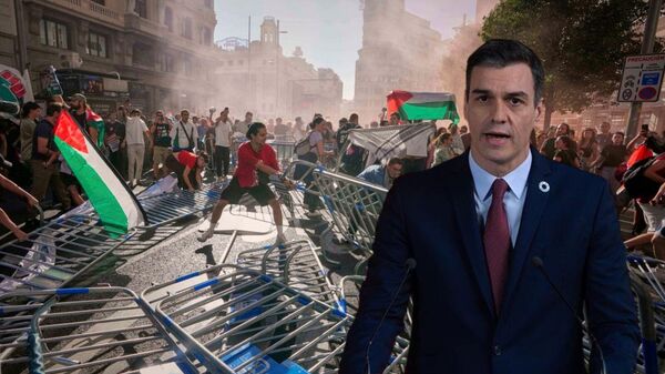 La Vuelta Bisiklet Yarışı'nda Protestolar - Sputnik Türkiye