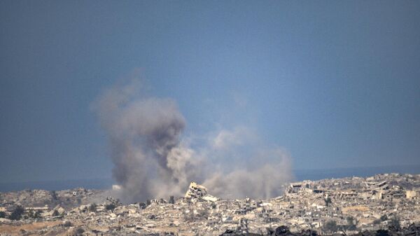 İsrail ordusunun Gazze Şeridi’ne yönelik saldırıları İsrail ordusunun Gazze Şeridi’ne yönelik saldırıları - Sputnik Türkiye