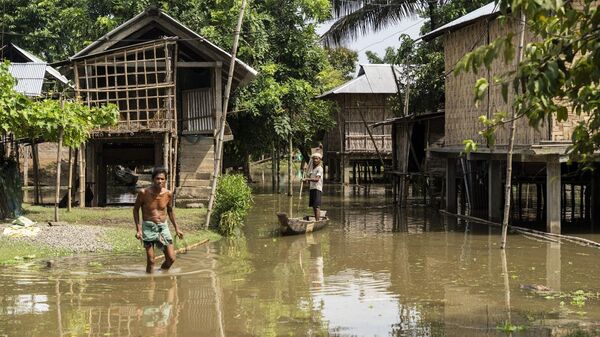Hindistan'da Sel Felaketleri - Sputnik Türkiye