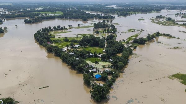 Hindistan'da Sel Felaketleri - Sputnik Türkiye
