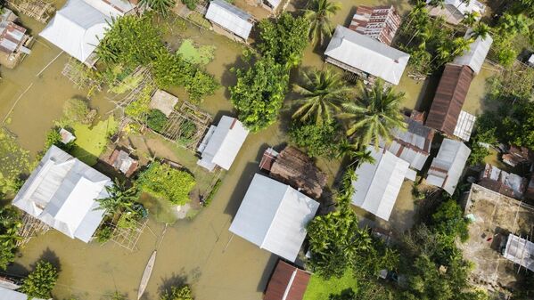 Hindistan'da Sel Felaketleri - Sputnik Türkiye