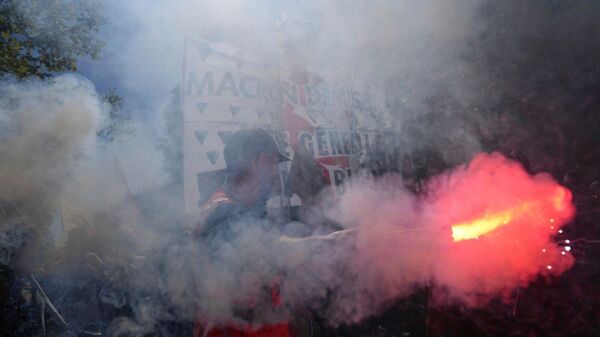 Fransa'da Protestolar - Sputnik Türkiye