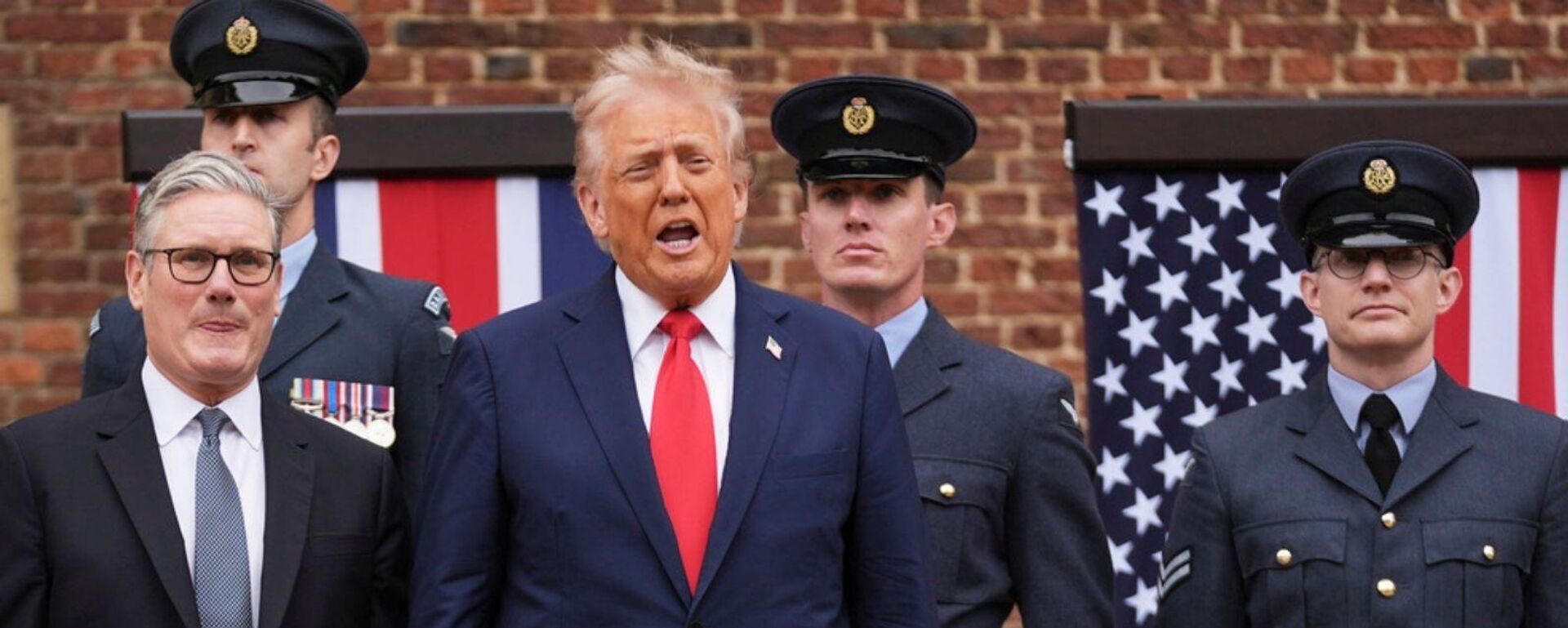 Starmer ve Trump  - Sputnik Türkiye, 1920, 18.09.2025