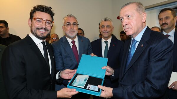 Danilo Zanna ve Cumhurbaşkanı Erdoğan - Sputnik Türkiye