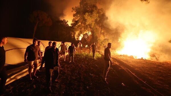 Antalya yangın - Sputnik Türkiye