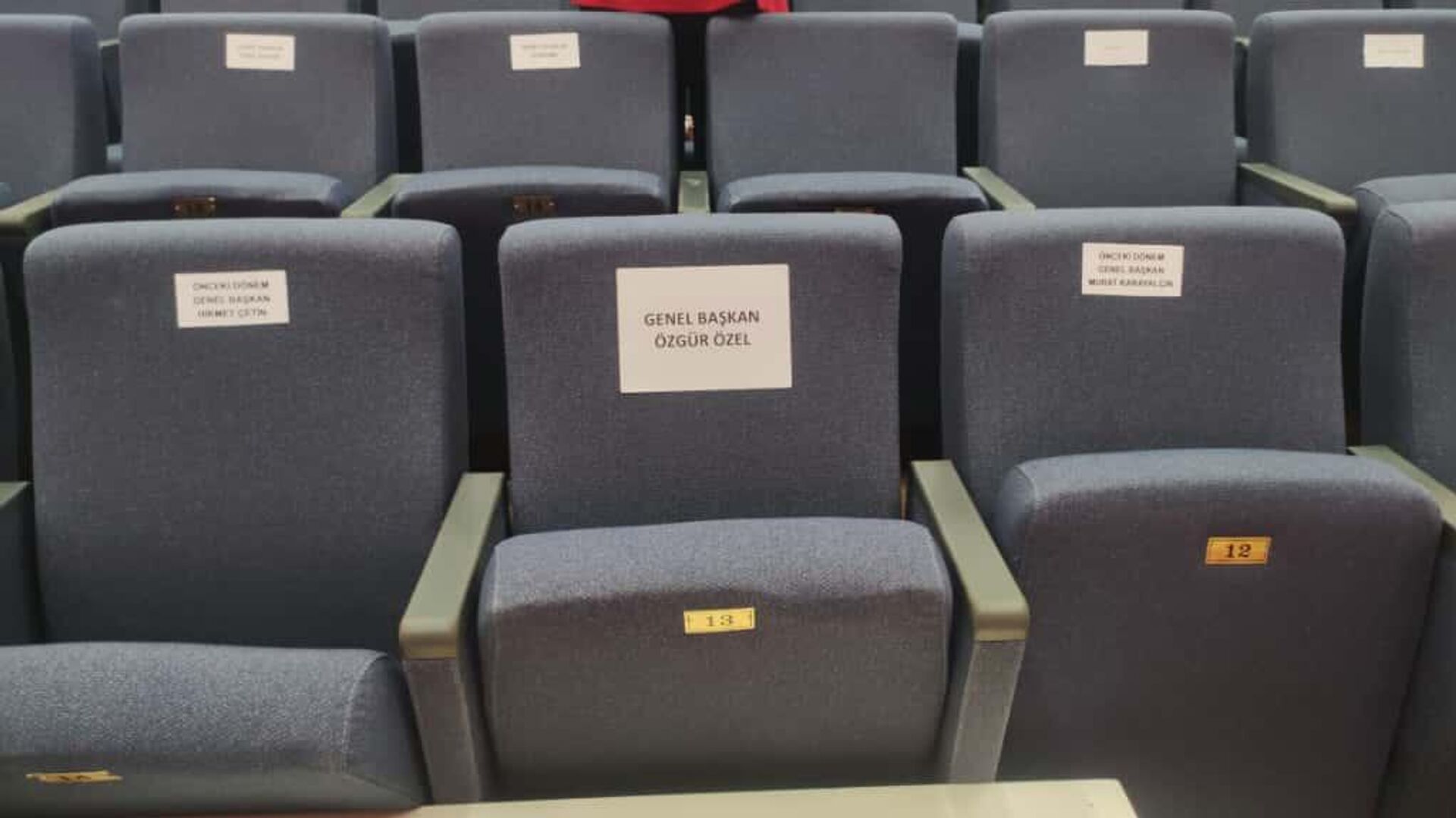 Kılıçdaroğlu için koltuk ayrılmadı - Sputnik Türkiye, 1920, 21.09.2025