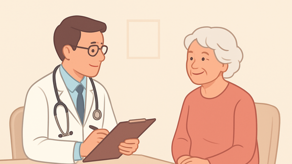 yaşlı ve doktor - Sputnik Türkiye