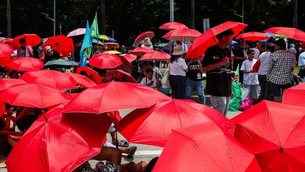 Filipinler Protesto - Sputnik Türkiye