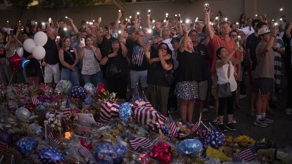 Charlie Kirk için anma töreni yapıldı - Sputnik Türkiye
