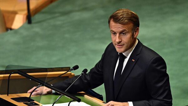 Fransa Cumhurbaşkanı Emmanuel Macron - Sputnik Türkiye