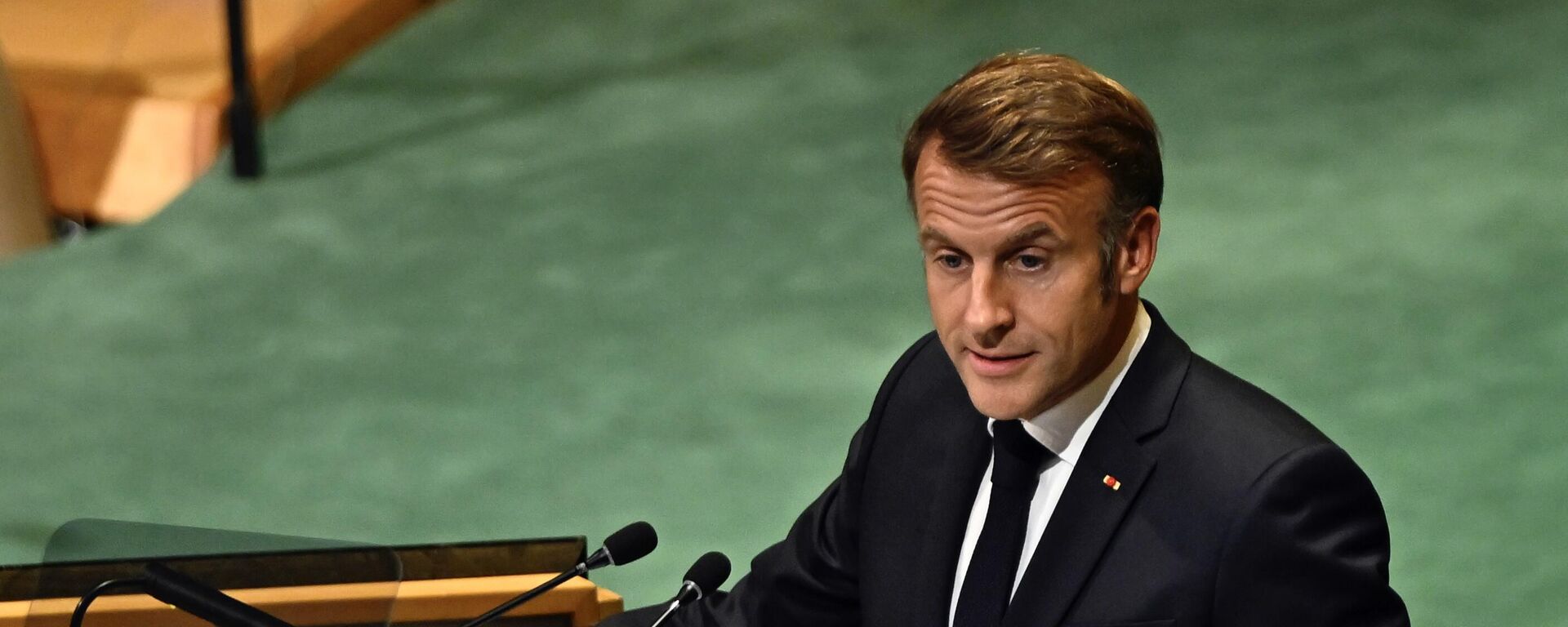 Fransa Cumhurbaşkanı Emmanuel Macron - Sputnik Türkiye, 1920, 23.09.2025