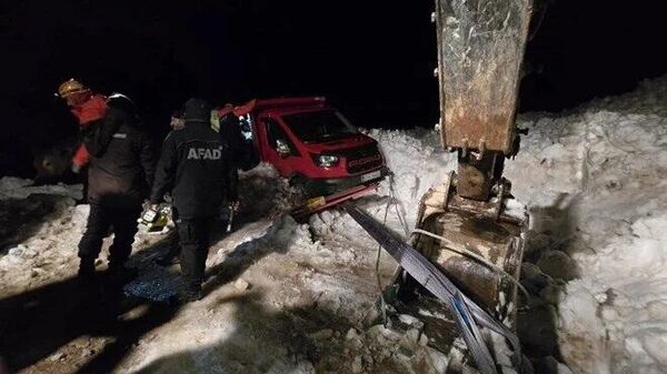 Rize'de çığ düştü - Sputnik Türkiye