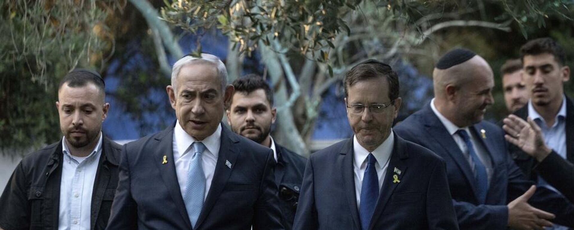 Netanyahu ve Herzog - Sputnik Türkiye, 1920, 23.09.2025