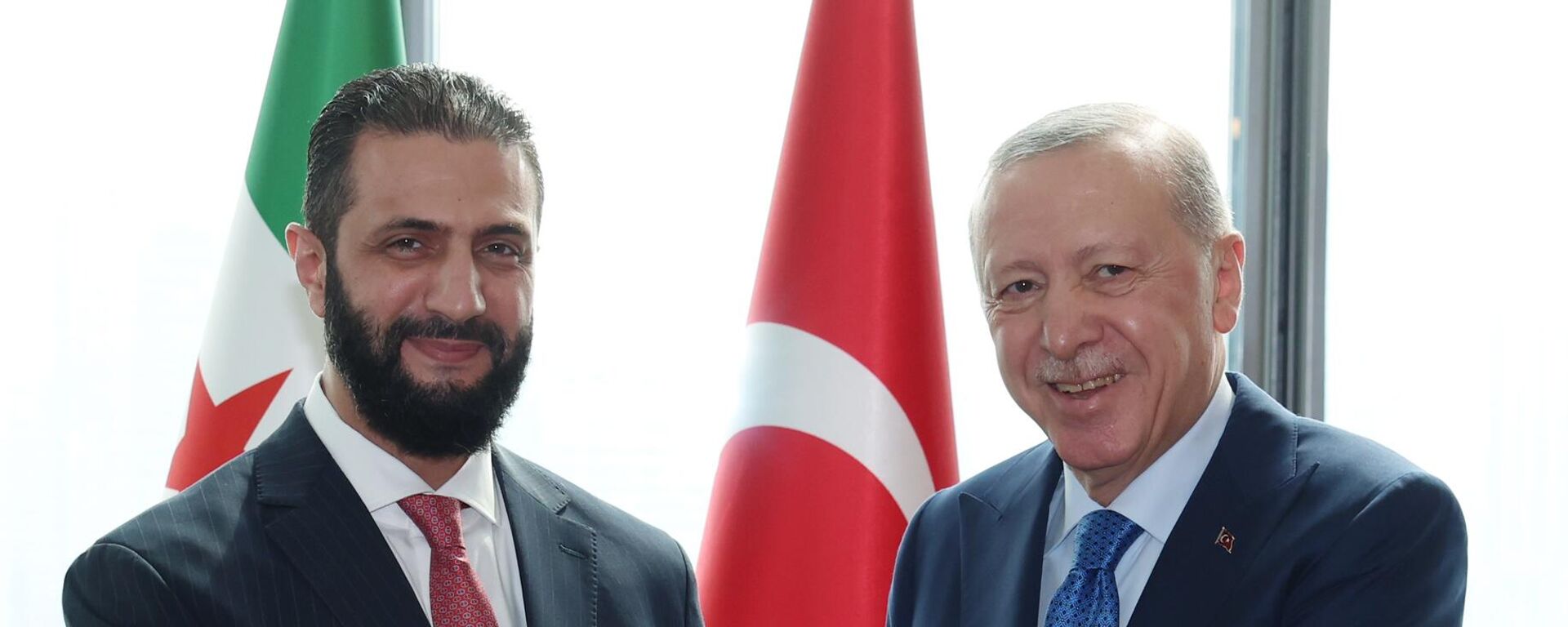 Recep Tayyip Erdoğan Ahmed Şara - Sputnik Türkiye, 1920, 24.09.2025