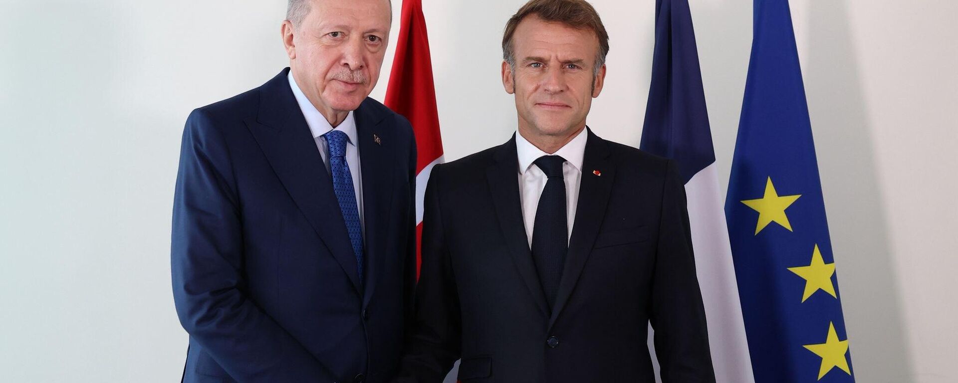 Erdoğan Macron - Sputnik Türkiye, 1920, 24.09.2025