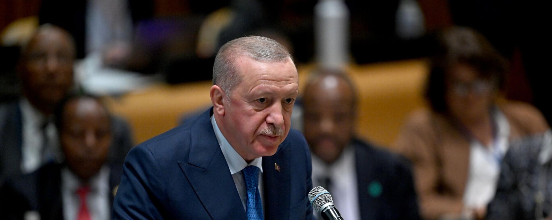 Cumhurbaşkanı Recep Tayyip Erdoğan, Birleşmiş Milletler Genel Merkezi'nde düzenlenen İklim Zirvesi'nde konuştu - Sputnik Türkiye, 1920, 24.09.2025
