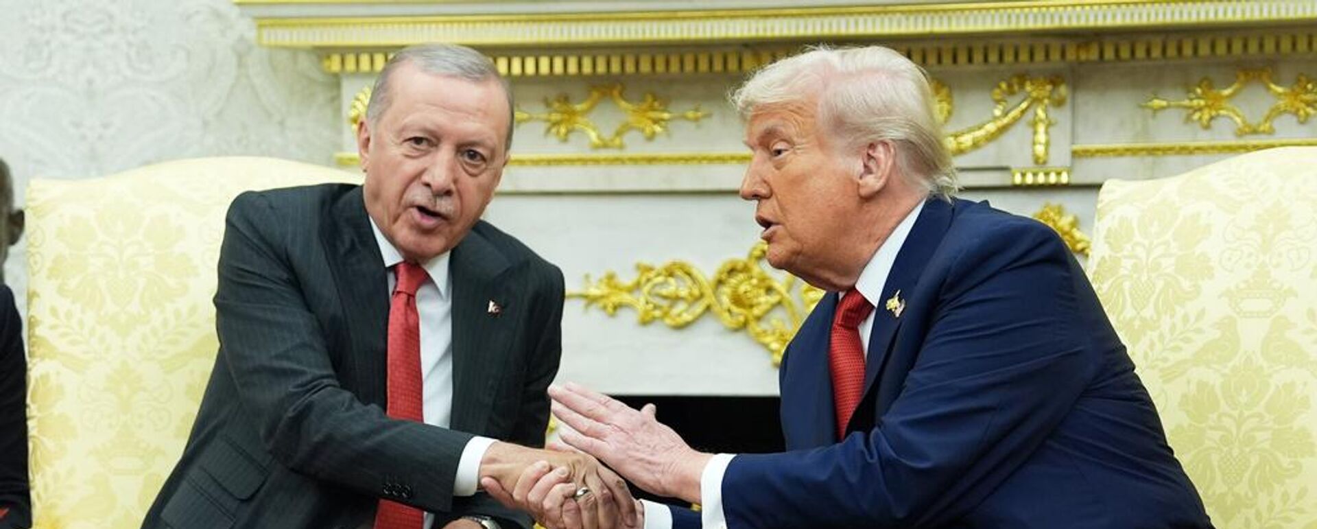 Erdoğan ve Trump Oval Ofis'te  - Sputnik Türkiye, 1920, 25.09.2025