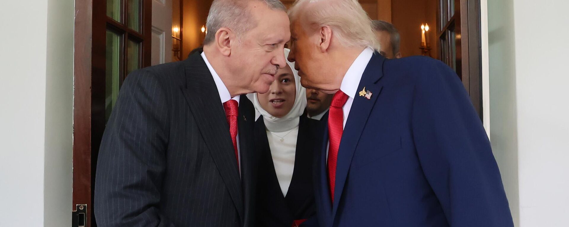 Cumhurbaşkanı Recep Tayyip Erdoğan ve ABD Başkanı Donald Trump . - Sputnik Türkiye, 1920, 03.10.2025