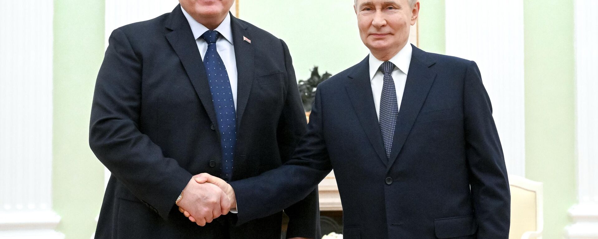 Rusya Devlet Başkanı Vladimir Putin ile Belarus Devlet Başkanı Aleksandr Lukaşenko - Sputnik Türkiye, 1920, 09.12.2025