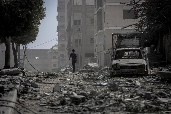 Gazze’de İsrail ordusunun saldırıları sürüyor. - Sputnik Türkiye