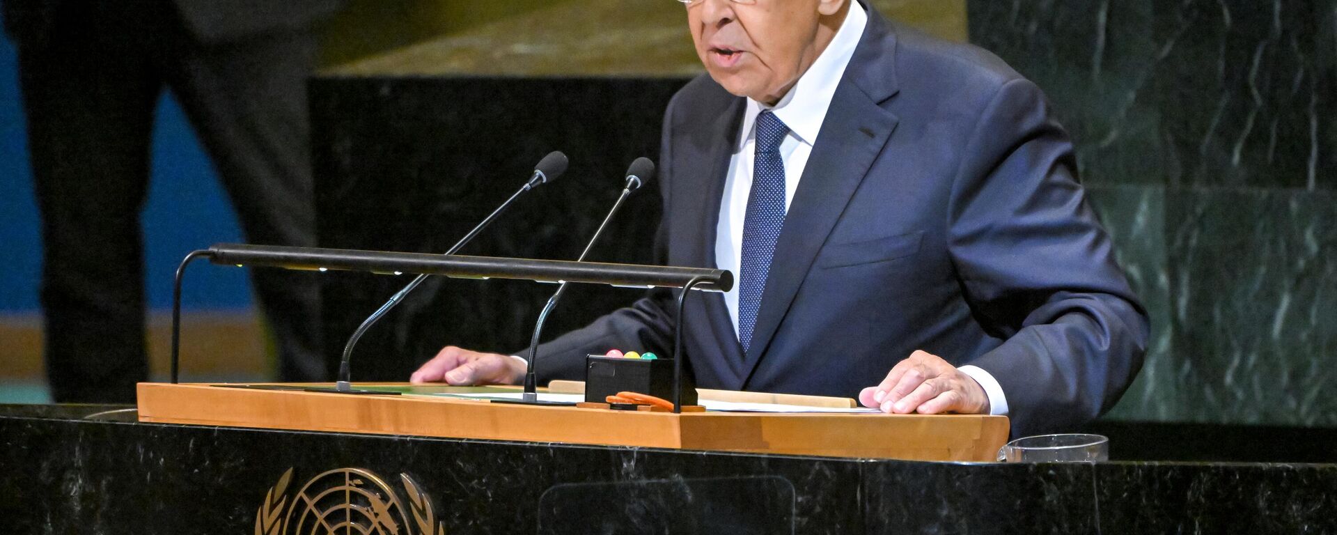 Rusya Federasyonu Dışişleri Bakanı Sergey Lavrov, BM Genel Kurulu'nda konuştu - Sputnik Türkiye, 1920, 27.09.2025