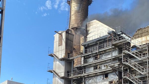 Sivas'taki termik santralde yangın - Sputnik Türkiye