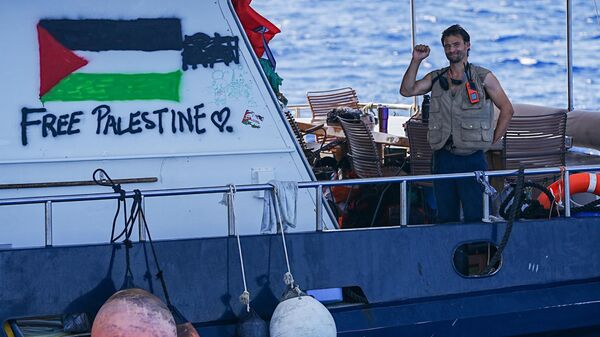 Küresel Sumud Filosu: Artık yüksek riskli bölgeye girdik, İHA hareketliliği artıyor - Sputnik Türkiye