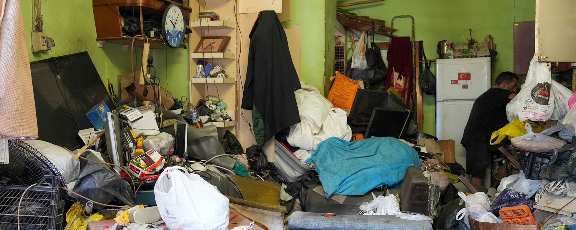 Mersin çöp ev - Sputnik Türkiye, 1920, 02.10.2025