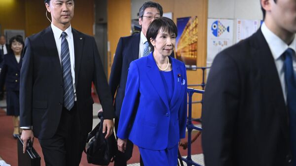 Takaiçi Sanae, Liberal Demokrat Partinin (LDP) yeni lideri oldu - Sputnik Türkiye