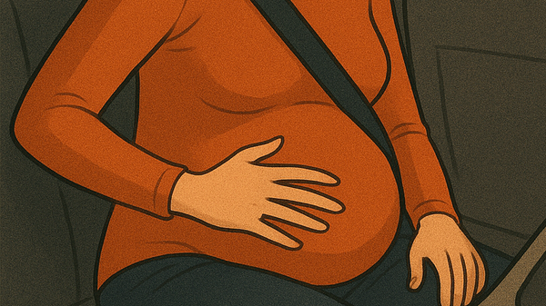 araç içinde hamile kadın - Sputnik Türkiye