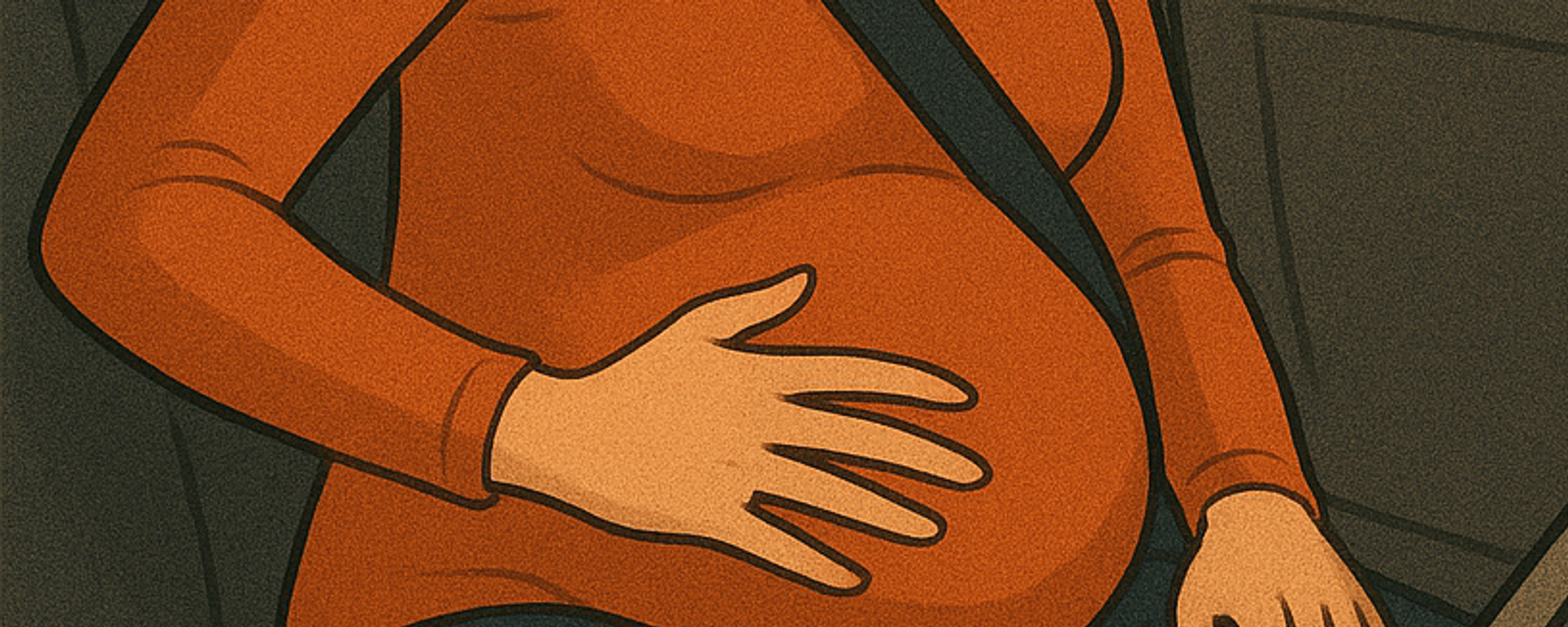 araç içinde hamile kadın - Sputnik Türkiye, 1920, 04.10.2025