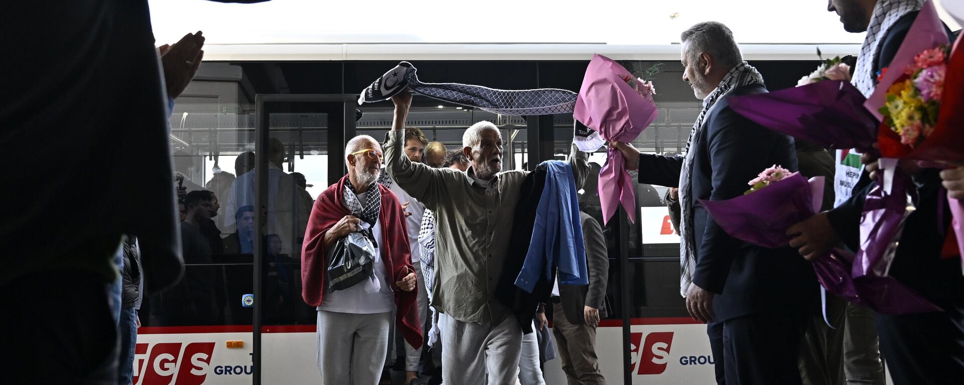 Küresel Sumud Filosu üyeleri İstanbul'da  - Sputnik Türkiye, 1920, 06.10.2025