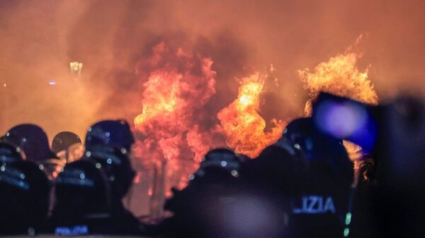 İtalya'da Filistin Yanlısı Protestolar - Sputnik Türkiye